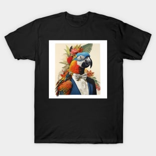 a parrot in a suit T-Shirt